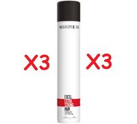 3X SELECTIVE ARTISTIC FLAIR EXCEL LACCA EXTRA STRONG 500ML ANTI UMIDITA'