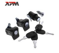 3X Serratura Del Portellone Con 4 Chiavi Per Fiat Panda 141