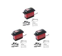 3X Servo Digitale da 20 Kg con Coppia Elevata + Servocomando Parabolico da 20 Kg Dispositivo di Lancio per Veicoli Aerei per Auto con Droni RC