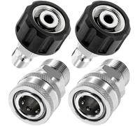 3X(Set Adattatori per Idropulitrice da 4 Pezzi, Kit di Collegamento Rapido,8111