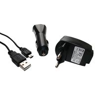 3x Set di caricabatterie per Technaxx ICN-530 Mini Musicman Wireless N20 N40