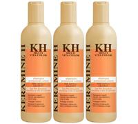 3x Shampoo Protezione Colore Capelli con Cheratina, Avocado Keramine H 300 ml