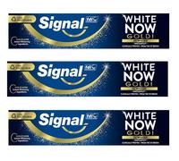 3X SIGNAL DENTIFRICIO WHITE NOW GOLD 3X75ML (3X2,54 fl oz)
