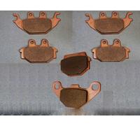 3x Sintermetall Pastiglie Freno per TGB Blade 500 R Frontale + Posteriore