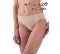 3x Slip BELLISSIMA 014 in Microfibra Elasticizzata Senza Cuciture Sgambato