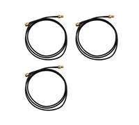 3X SMA Male to Female Adapter Pigtail Coaxial Jumper Extension Cable 3.3ft Long