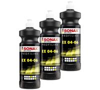 3x SONAX 02423000 Profiline Ex 04-06 Profipolitur Kratzerentfernung 1 Litro