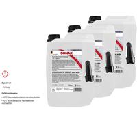 3x SONAX 05135050 Rimozione Ruggine senza Acidi Detergente Vernice Ph Neutro 5 L