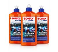 3x SONAX XTREME Ceramic Active Shampoo 500ml Shampoo Auto Sigillante Cura