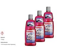 3X SONAX XTREME RichFoam Schiuma Shampoo Detergente Schiuma Shampoo Auto 1 L