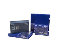 3X Sony DVCAM PDV 184 N/3 Videocassetta Leerkassette Video Cassetta