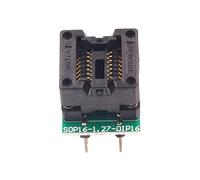 3X SOP16 TO DIP16 Presa Adattatore Programmatore IC Programmatore Chip 150Mil Presa Adattatore SOP16-1.27 un DIP16 Ots16-1.27-03