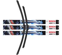 3X Spazzole Tergicristallo 3397007187 600Mm/450Mm AeroTwin Set BOSCH A187S