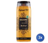 3x Splend'Or Balsamo 300 Ml. Olio Splendente