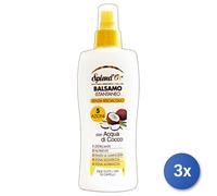3x Splend'Or Balsamo Per Capelli 200 Ml. Cocco Spray