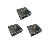 3X Splitter Gigabit Ethernet 1 nel 4 Out 1000Mbps Cavo Internet Splitter 1 un 4 RJ45 Splitter di Rete per Cat5/6/7
