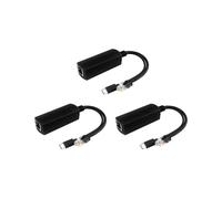 3X Splitter POE Gigabit 5V3A 1000Mbps Type-C Power Over Ethernet per per per Telecamera IP per Raspberry Pi 4