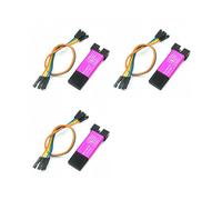 3X ST Link V2 STM8 STM32 Simulatore Scarica Programmatore Programmazione con Cavo DuPont Cover (Colore Casuale)