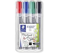 3x STAEDTLER Flipchartmaker Lumocolor 356 B WP4 2-5 mm tipo. 3 x 4 pz./confez...