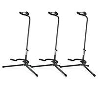 3x Stand - Supporto Chitarra/Basso Classic Cantabile GS-30 BK Nero