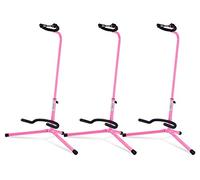 3x Stand - Supporto Chitarra/Basso Classic Cantabile GS-30 PK Rosa