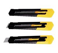 3x Stanley SM Cutter 18 mm (STHT10151-2) taglierino 3 pezzi