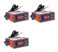 3X STC-3000 Termostato Digitale Ad Alta Precisione per Termoregolatore Incubatore Termoregolatore Riscaldamento Raffreddamento 220V