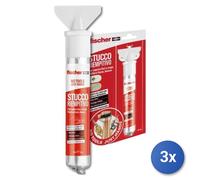 3x Stucco muro Fischer 552152 Riempitivo rapido