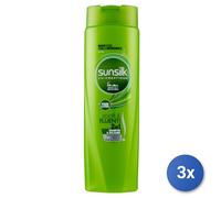 3x Sunsilk 2In1 Shampoo 250 Ml. Sciolti E Fluenti