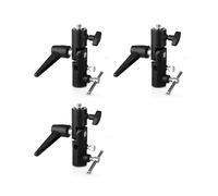 3X Supporto Girevole per Ombrello Staffa 1/4 Pollici 3/8 Pollici per Studio Photo Speedlight Light Stand Photo Studio Accessori