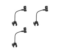 3X Supporto per Microfono, Braccio Versatile per Microfono per Treppiede da Scrivania, Supporto per Microfono A Collo D'Oca con Supporto per Microfono