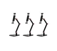3X Supporto per Monitor Portatile con Staffa Girevole Regolabile A 360 Supporto per Tablet Compatibile con il Supporto per Morsetto da Tavolo per