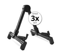 3x Supporto Stand per Chitarra Acustica Classica Basso Reggichitarra Universale