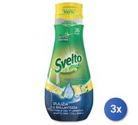 3x Svelto Gel Lavastoviglie 640 Ml. Tutto In 1