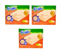 3x Swiffer Legno & Parquet 18 Panni Pavimento Staub Capelli Schmutz Magnete