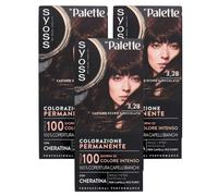 3x Syoss by Palette Colorazione Permanente Castano Scuro Cioccolato 3_28