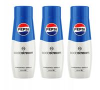 3x Syrop Pepsi SodaStream Koncentrat Cola do Wody do Saturatora 440 ml