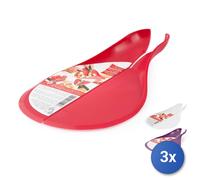 3x Taglieri In Polipropilene Pieghevole Ass21x17 6010s Home