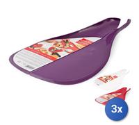 3x Taglieri In Polipropilene Pieghevole Ass36x24 6010b Home