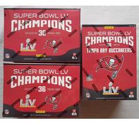 3x Tampa Bay Bucaneers Panini Superbowl Team Set nfl Blaster Box 2020 LV Brady