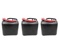 3x Tanica Benzina 20L Carburante Riservariserva Omologazione un + Nero