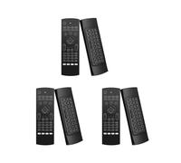 3X Tastiera Wireless MX3 Air Mouse Telecomando Intelligente Retroilluminato 2.4G RF per X96 Tx3 H96 Android TV Box