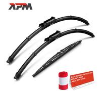 3x Tergicristalli Anteriore 650/650/325 per Seat Altea 04-08