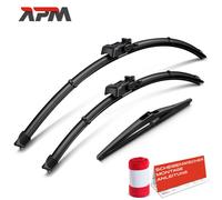 3x Tergicristalli Mercedes-Benz GLS X166 W166 Lama 650/575/300 mm