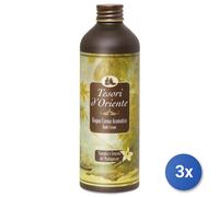 3x Tesori D’Oriente Vanilla & Ginger Docciaschiuma 500 Ml Corpo