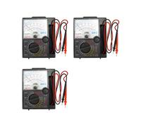 3X Tester Multimetro Analogico con Penna di Prova Tester di Tensione e Corrente 1000V Puntatore Portatile Misuratore Analogico Multimetro