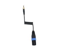 3X Tipo di Bloccaggio da 3,5 mm Un 3,5 mm Uscita Microfono da TRS Un XLR Maschio Cavo Audio Universale per Ricevitori Wireless