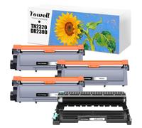 3x TN2320 Toner 1x DR2300 Tamburo Compatibile con Brother TN2320 DR2300