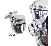 3x Tom Gambe Base a Base di Percussione Pavimento Tom Gamba per Tamburo Jazz