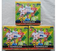 3x Topps Chrome Match Attax Bundesliga Soccer Box Gioco Calcio 2020-21